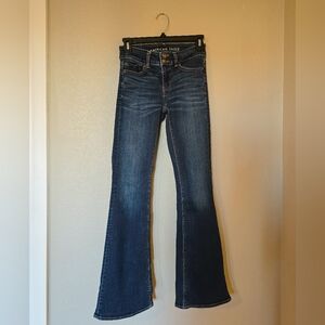 American Eagle Women's Artist Flare Jeans, Size 00S